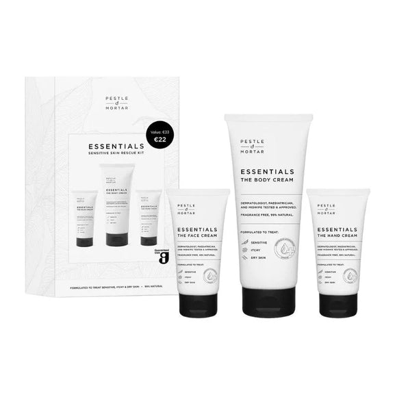 Pestle & Mortar Essentials Sensitive Skin Rescue Kit - O'Sullivans Pharmacy