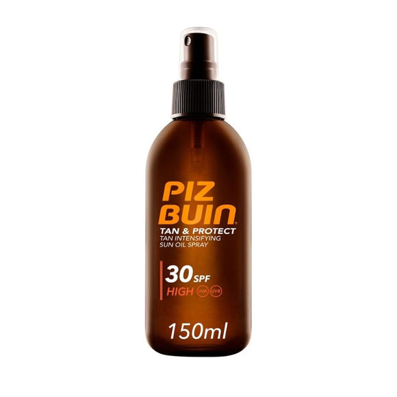Piz Buin Tan & Protect SPF30 Oil Spray 150ml - O'Sullivans Pharmacy - Skincare - 3574661192857
