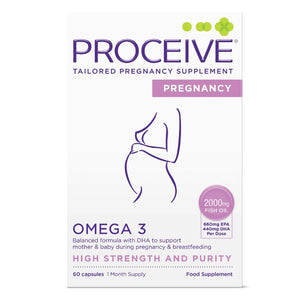 Proceive Pregnancy Omega 3 60 Capsules - O'Sullivans Pharmacy - Vitamins - 5391536010089