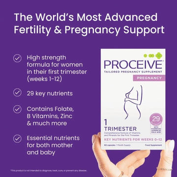 Proceive Pregnancy Trimester One 60 Capsules - O'Sullivans Pharmacy