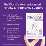 Proceive Pregnancy Trimester One 60 Capsules - O'Sullivans Pharmacy