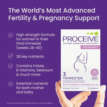 Proceive Pregnancy Trimester Three 60 Capsules - O'Sullivans Pharmacy
