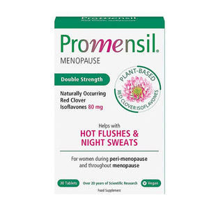 Promensil Double Strength 30 Tablets - O'Sullivans Pharmacy - Vitamins - 9323705001006
