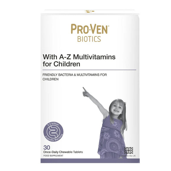 Proven Probiotics A Z Multivitamins For Children Tablets 30 Pack - O'Sullivans Pharmacy - Vitamins - 5034268004246