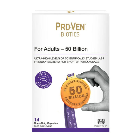 Proven Probiotics Adult Acidophilus And Bifidus 50 Billion Capsules 14 Pack - O'Sullivans Pharmacy - Vitamins - 5034268004345