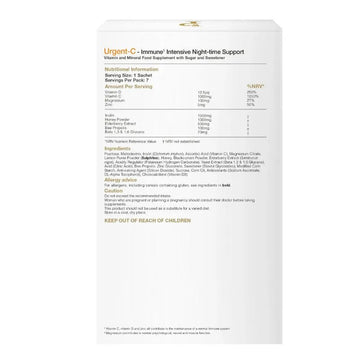 Proven Probiotics Urgent C Intense Night Time Support Sachets 7 Pack - O'Sullivans Pharmacy