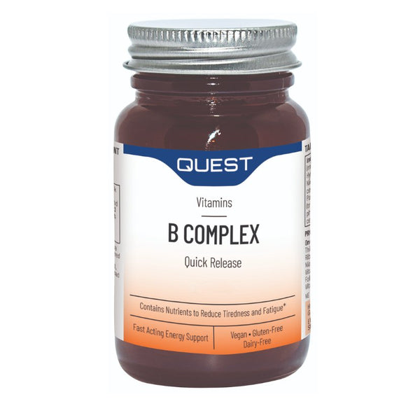 Quest B Complex Quick Release 30 Tablets - O'Sullivans Pharmacy - Vitamins - 50764020