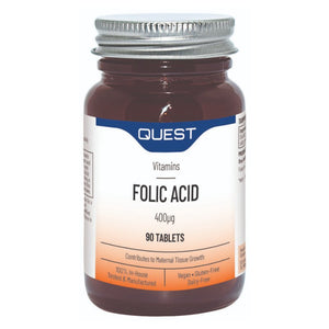 Quest Folic Acid 90 Tablets - O'Sullivans Pharmacy - Vitamins - 5022339035015