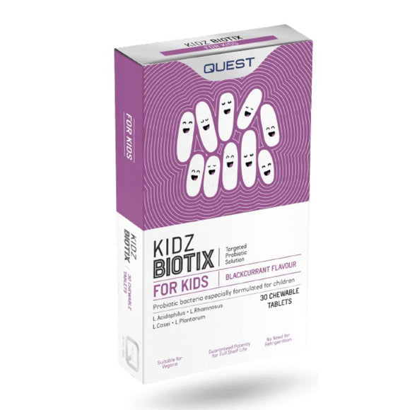 Quest KidzBiotix 30 Capsules - O'Sullivans Pharmacy - Vitamins - 5022339613015