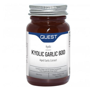 Quest Kyolic Garlic 600mg 120 Tablets - O'Sullivans Pharmacy - Vitamins - 5022339168010