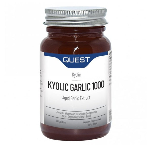 Quest Kyolic Premium 1000mg 60 Tablets - O'Sullivans Pharmacy - Vitamins - 5022339262015