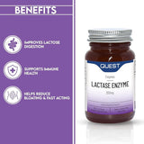 Quest Lactase Enzyme 200mg 30 Tablets - O'Sullivans Pharmacy - Vitamins - 5022339186014