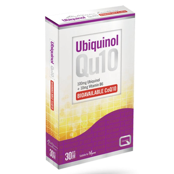 Quest Ubiquinol QU10 100mg 30 Tablets - O'Sullivans Pharmacy - Vitamins - 5022339713012