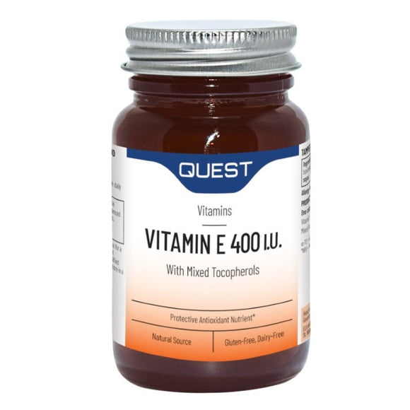 Quest Vitamin E 400iu 60 Pack - O'Sullivans Pharmacy - Vitamins - 5022339496014