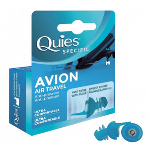 Quies Air Travel Ear Plugs 1 Pair - O'Sullivans Pharmacy - Toiletries - 3435172351006