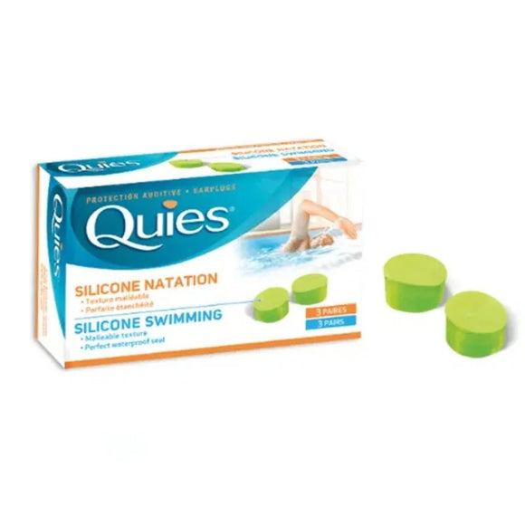 Quies Silicone Swimming Ear Plugs 3 Pairs - O'Sullivans Pharmacy