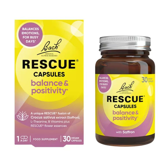 Rescue Remedy Rescue Balance and Positivity 30 Capsules - O'Sullivans Pharmacy - Vitamins - 5000488302950