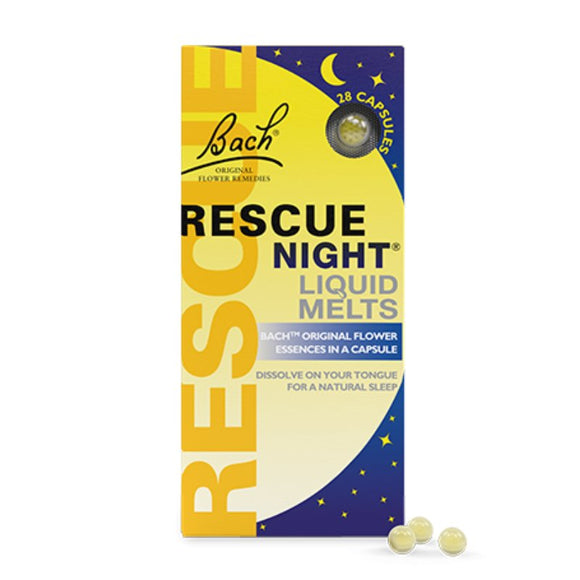 Rescue Remedy Rescue Night Liquid Melts 28 Pack - O'Sullivans Pharmacy - Vitamins - 5000488107012