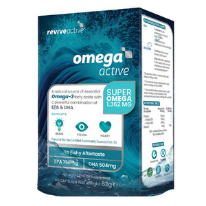 Revive Active Omega Active 60 Capsules - O'Sullivans Pharmacy - Vitamins - 5319546180024