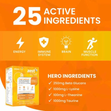 Revive Active Zest Sachets 7 Pack - O'Sullivans Pharmacy