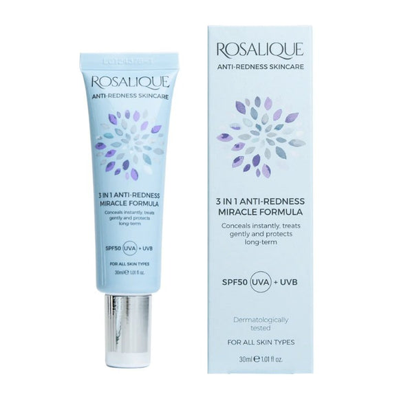 Rosalique 3in1 Anti Redness Miracle Formula 30ml - O'Sullivans Pharmacy - Skincare - 5060130034639