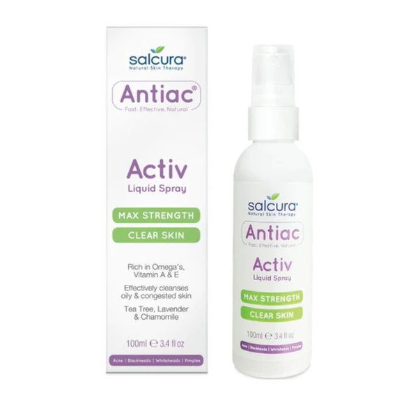 Salcura Antiac Activ Liquid Spray 100ml - O'Sullivans Pharmacy - Skincare - 5060130030969