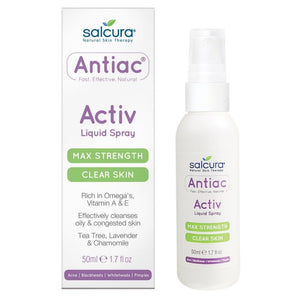 Salcura Antiac Activ Liquid Spray 50ml - O'Sullivans Pharmacy - Skincare - 5060130030952