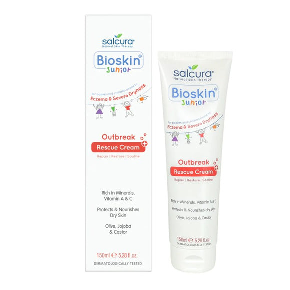 Salcura Bioskin Junior Outbreak Rescue Cream 150ml - O'Sullivans Pharmacy - Skincare - 5060130032260