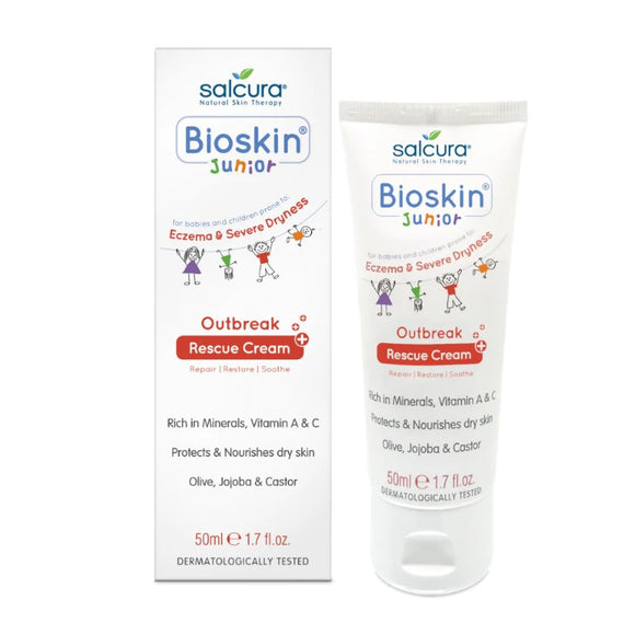 Salcura Bioskin Junior Outbreak Rescue Cream 50ml - O'Sullivans Pharmacy - Skincare - 5060130032239
