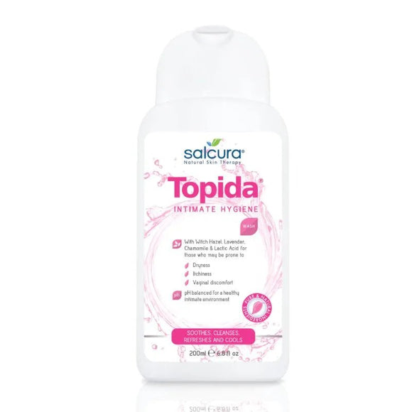 Salcura Topida Intimate Hygiene Wash 200ml - O'Sullivans Pharmacy