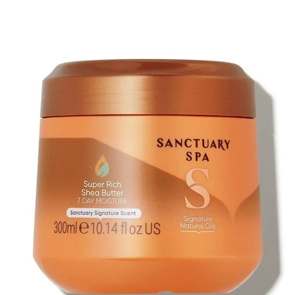 Sanctuary Spa Super Rich Shea Butter 300ml - O'Sullivans Pharmacy