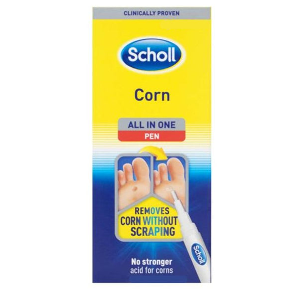 Scholl Corn All in One Pen 4g - O'Sullivans Pharmacy - Medicines & Health - 5011417573587