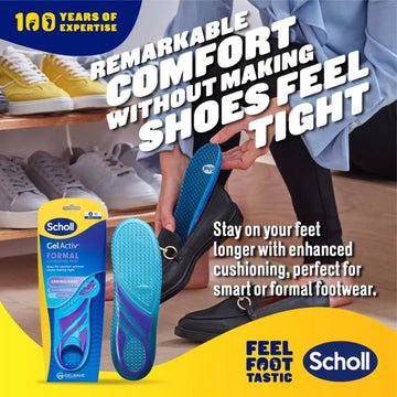 Scholl Gel Activ Formal Insoles Small - O'Sullivans Pharmacy