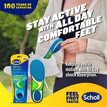Scholl Gel Activ Trainer Insoles Large - O'Sullivans Pharmacy