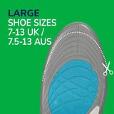 Scholl Running Insoles Large - O'Sullivans Pharmacy