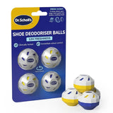 Scholl Shoe Deodoriser Balls 4 Pack - O'Sullivans Pharmacy