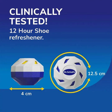 Scholl Shoe Deodoriser Balls 4 Pack - O'Sullivans Pharmacy