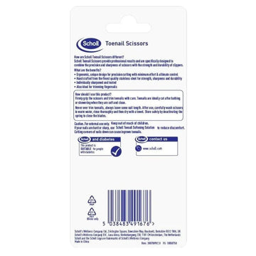Scholl Toenail Scissors - O'Sullivans Pharmacy