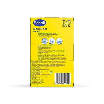 Scholl Warm Feet Insoles - O'Sullivans Pharmacy