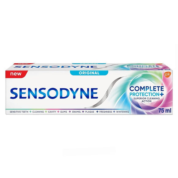 Sensodyne Complete Protection Toothpaste 75ml - O'Sullivans Pharmacy - Toiletries - 5000347092169