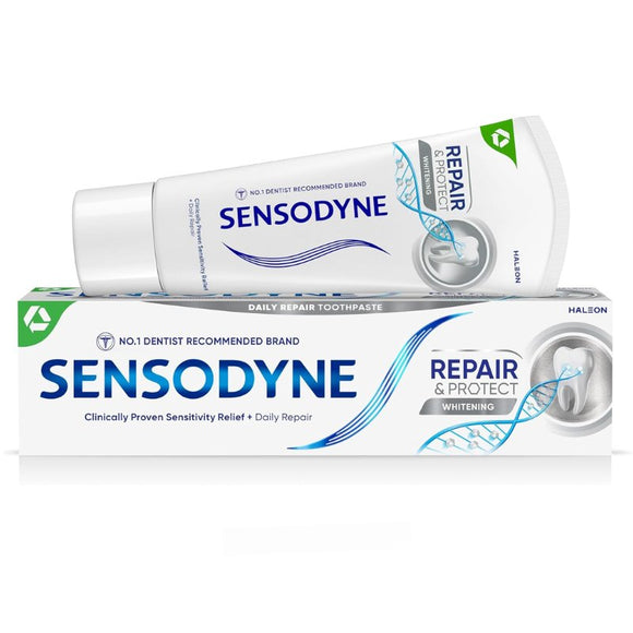 Sensodyne Repair & Protect Whitening Toothpaste 75ml - O'Sullivans Pharmacy - Toiletries - 5054563097743