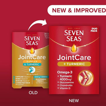 Seven Seas JointCare Tumeric 30 Day Duo Pack - O'Sullivans Pharmacy - Vitamins - 8700216436342