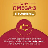 Seven Seas Omega 3 and Turmeric Capsules & Tablets 60 Pack - O'Sullivans Pharmacy - Vitamins - 8006540157947