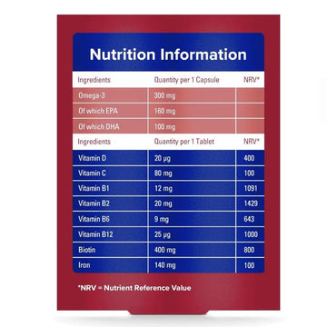 Seven Seas Omega 3 & Multivitamins Woman 30 Day Duo Pack - O'Sullivans Pharmacy