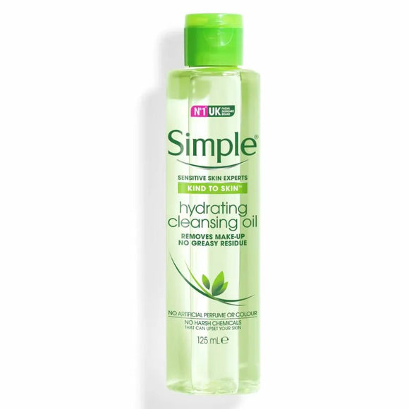 Simple Hydrating Cleansing Oil 125ml - O'Sullivans Pharmacy