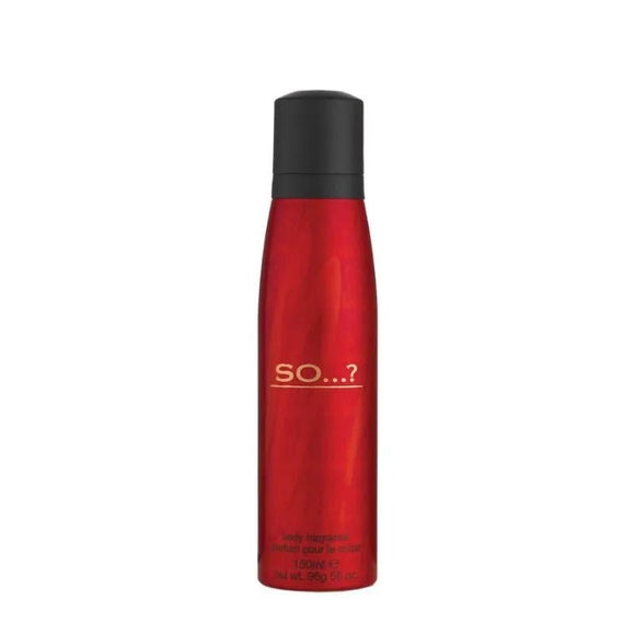 SO…? Body Spray 150ml - O'Sullivans Pharmacy