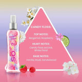 SO…? Candy Floss Body Mist 100ml - O'Sullivans Pharmacy