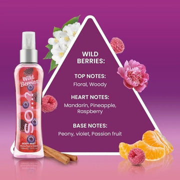SO…? Wild Berries Body Mist 100ml - O'Sullivans Pharmacy