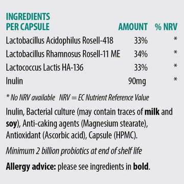 Sona Acidophilus Complete Capsules 120 Pack - O'Sullivans Pharmacy