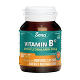 Sona B12 Methylcobalamin 500ug Tablets 60 Pack - O'Sullivans Pharmacy